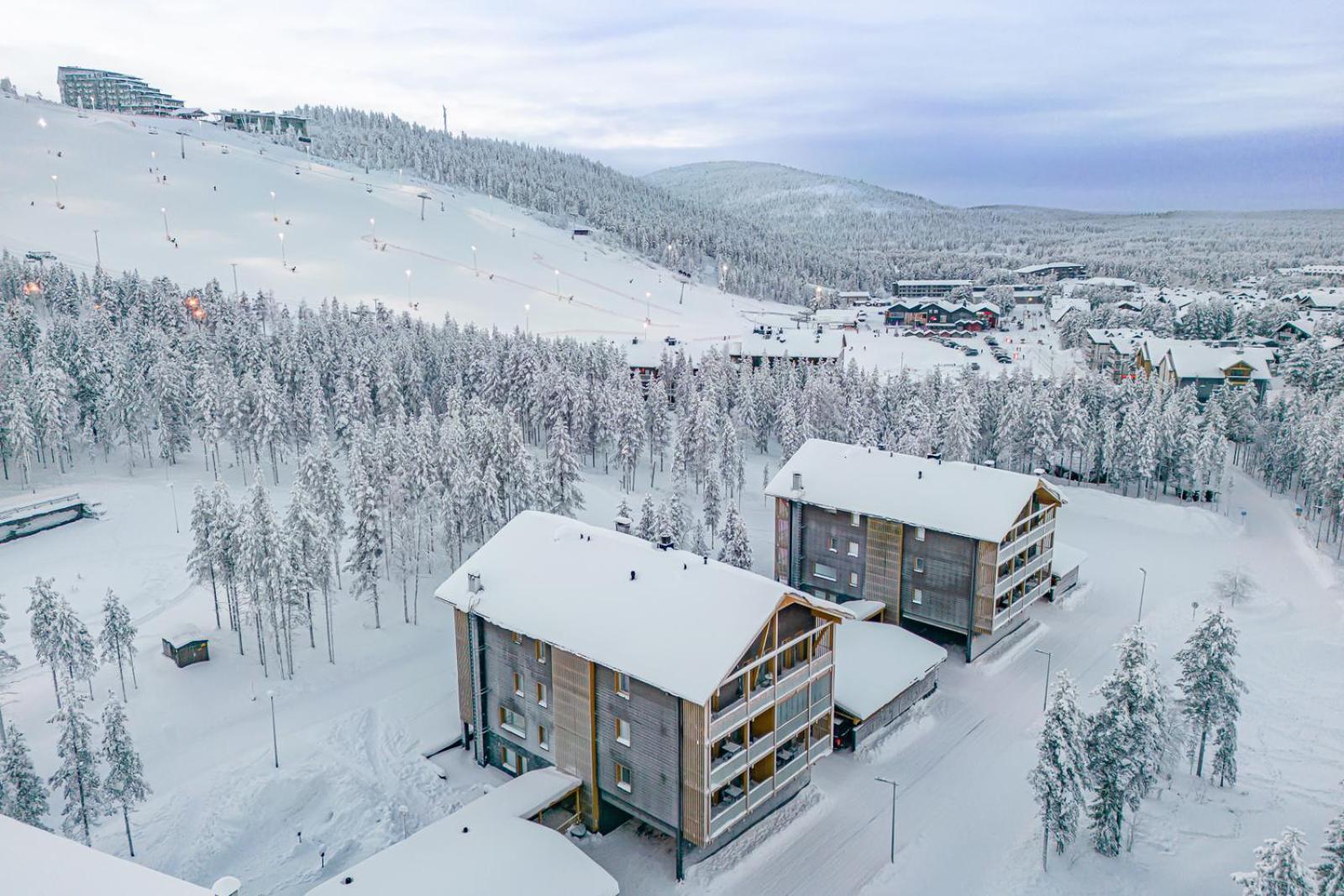 Levi Tunturinlaita A4, Ski-In Ski-Out 3Xbedroom Экстерьер фото