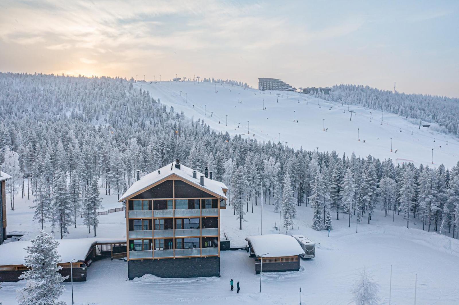 Levi Tunturinlaita A4, Ski-In Ski-Out 3Xbedroom Экстерьер фото